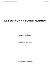 Let Us Hurry to Bethlehem SATB choral sheet music cover